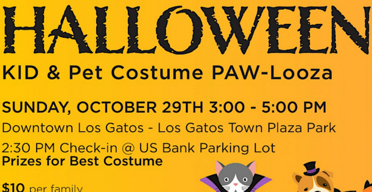 Los Gatos Kid and Pet Costume PAW-Looza