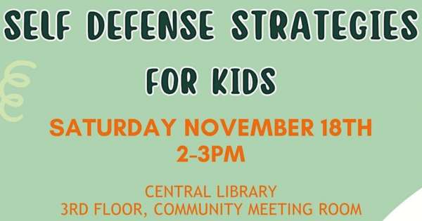 Self Defense Strategies for Kids