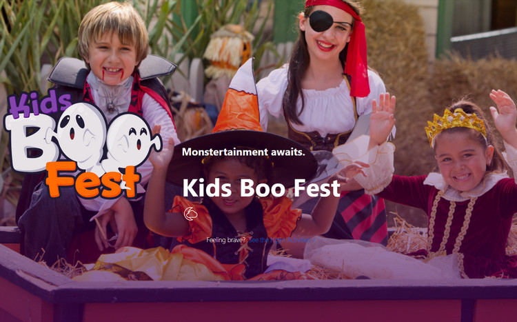 Halloween events in Los Angeles - Six Flags Kids Boo Fest Magic Mountain