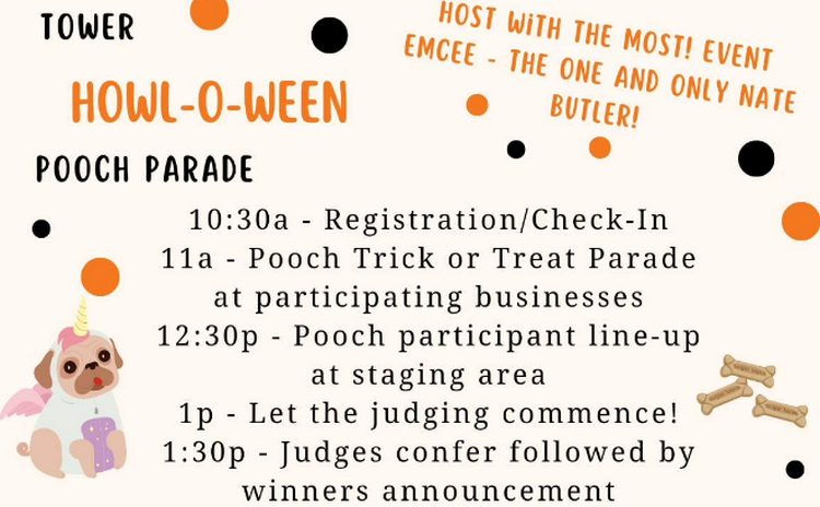 Halloween event in Fresno - Tower Howl-o-Ween Pooch Parade!