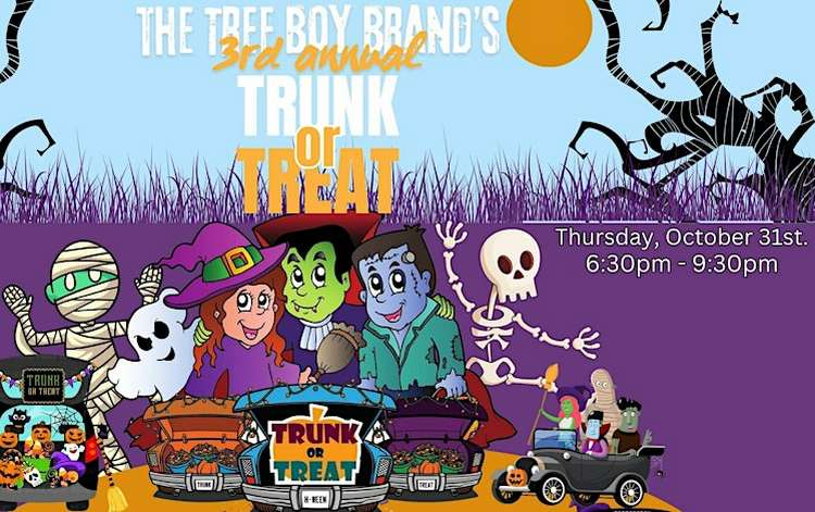 Tree Boy's 3rd Annual Halloween Trunk or Treat