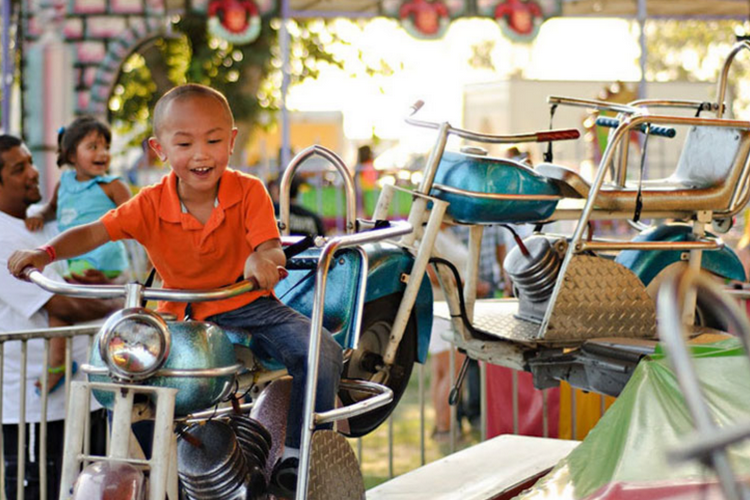 Global Winter Wonderland, Sacramento event for kids - Carnival Rides and Games