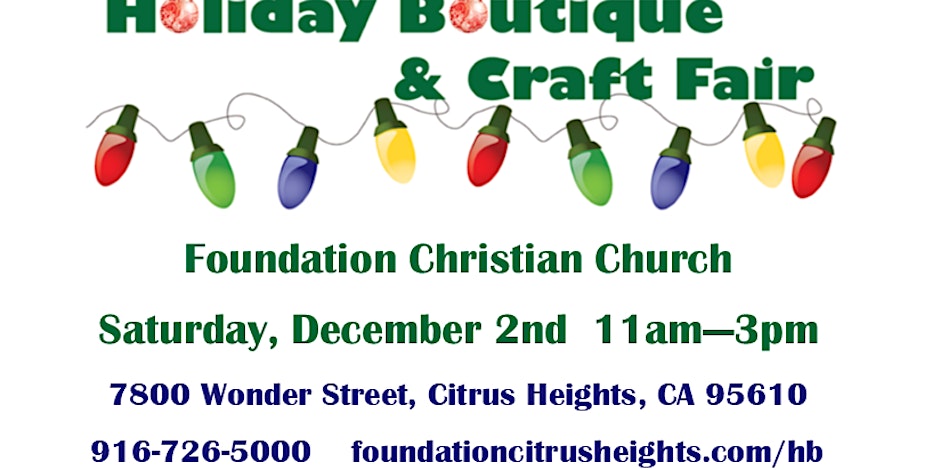 Holiday Boutique & Craft Fair
