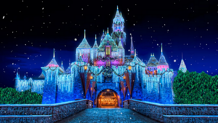 Holiday and Christmas Lights in Los Angeles - Holidays at the Disneyland Resort