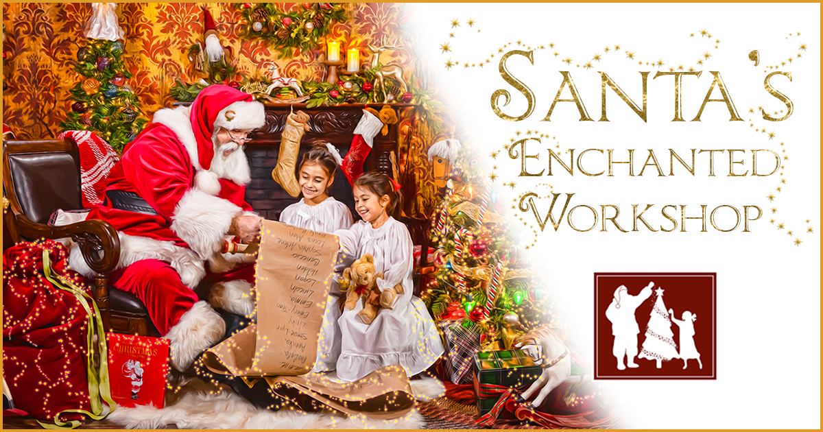 Best places to see Santa in Sacramento	 - Santa's Enchanted Workshop