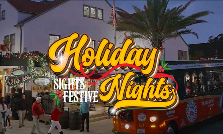 Old Town Trolley’s Holiday Sights & Festive Nights Tour
