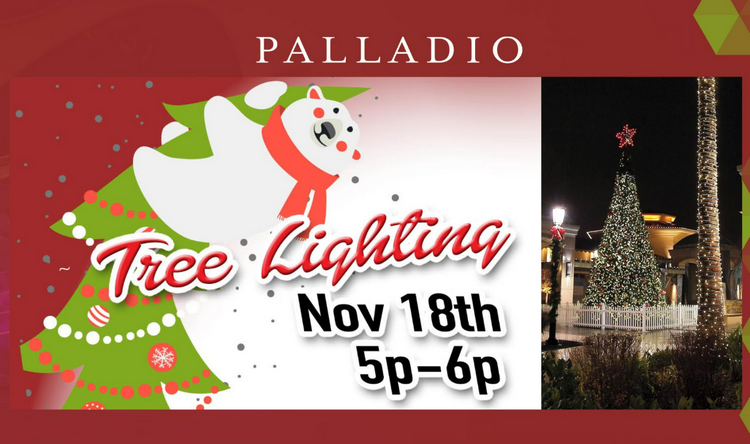 Holiday events in Sacramento - Palladio Tree Lighting