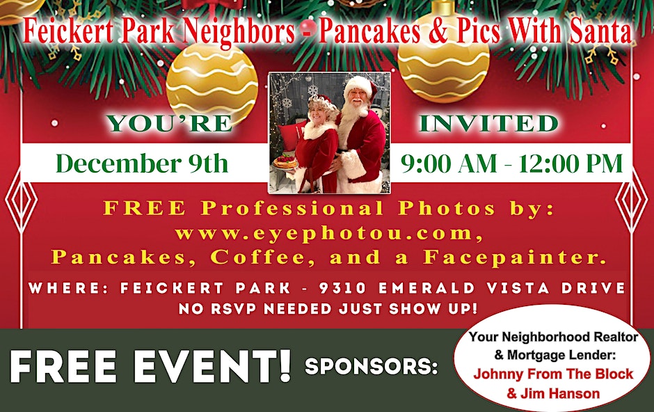 Pancakes & Pictures With Santa