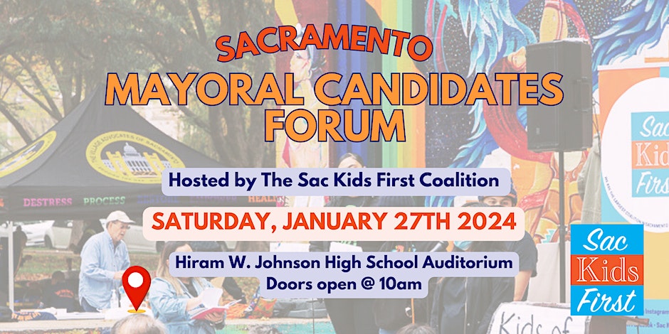 Sacramento Mayoral Candidates Forum hosted