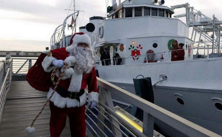 Santa events in San Francisco - Children’s Santa Cruise