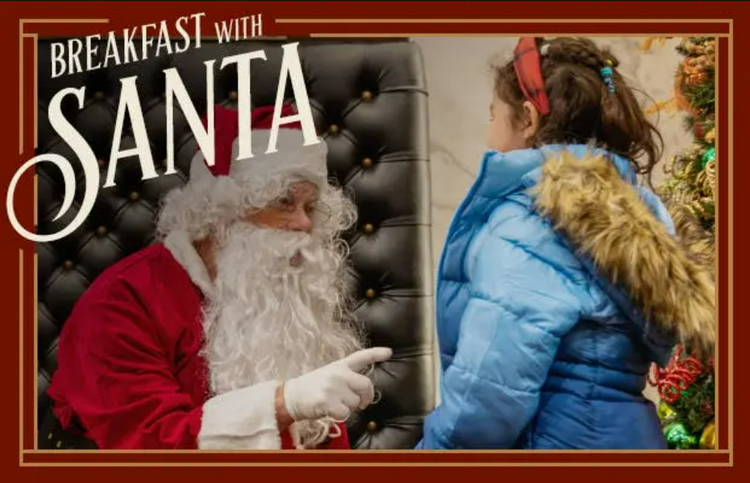 Maggiano's San Jose -Breakfast with Santa