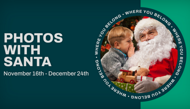 Photos with Santa at Parkway Plaza