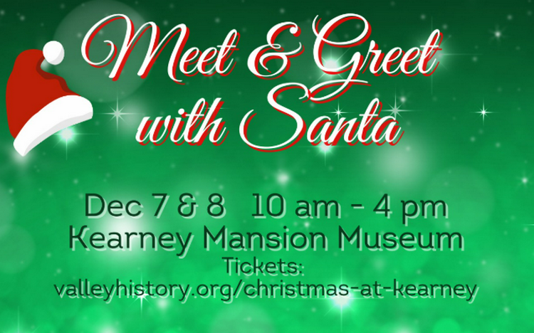 Santa Meet & Greet at the Kearney Mansion Museum