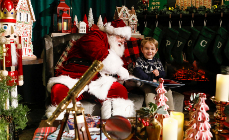 Best places to see Santa events in Los Angeles this holiday season - Santa’s North Pole Experience - Westfield Century City