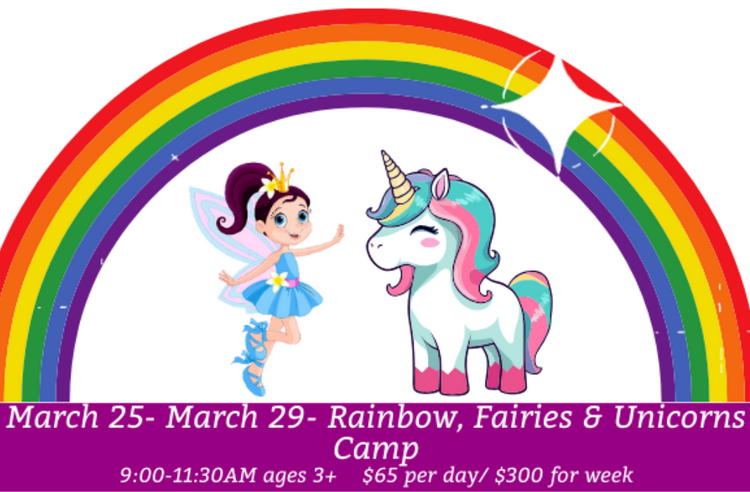 Rainbow, Fairies, Unicorns Spring Break Camp 2024 - Sacramento