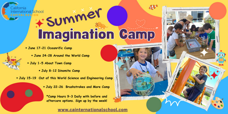 Summer camps for kids in Roseville - CA International School 