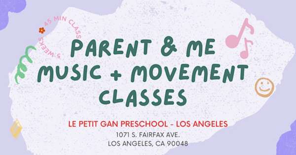 Parent & Me Music and Movement Class