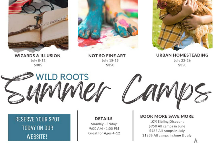 Wild Roots 2024 Summer Camps