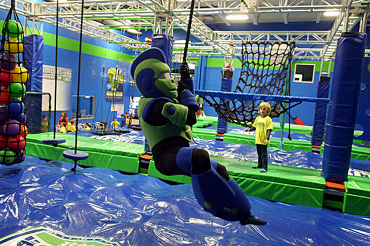 Fun things to do with kids in Sacramento - Rebounderz