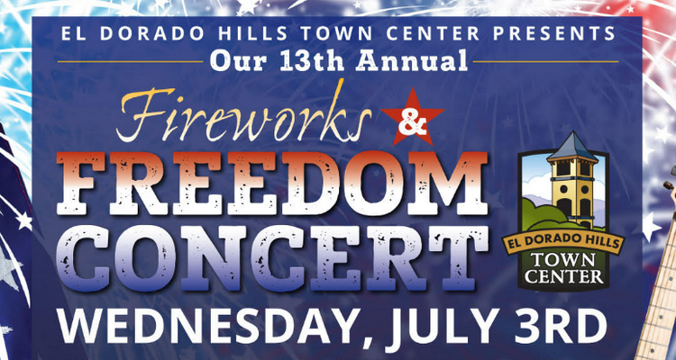 El Dorado Hills Town Center 13th Annual Fireworks and Freedom Concert