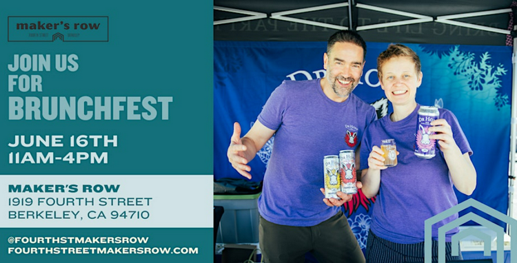 Celebrate Father’s Day in San Francisco - Brunchfest @ Fourth Street Makers Row