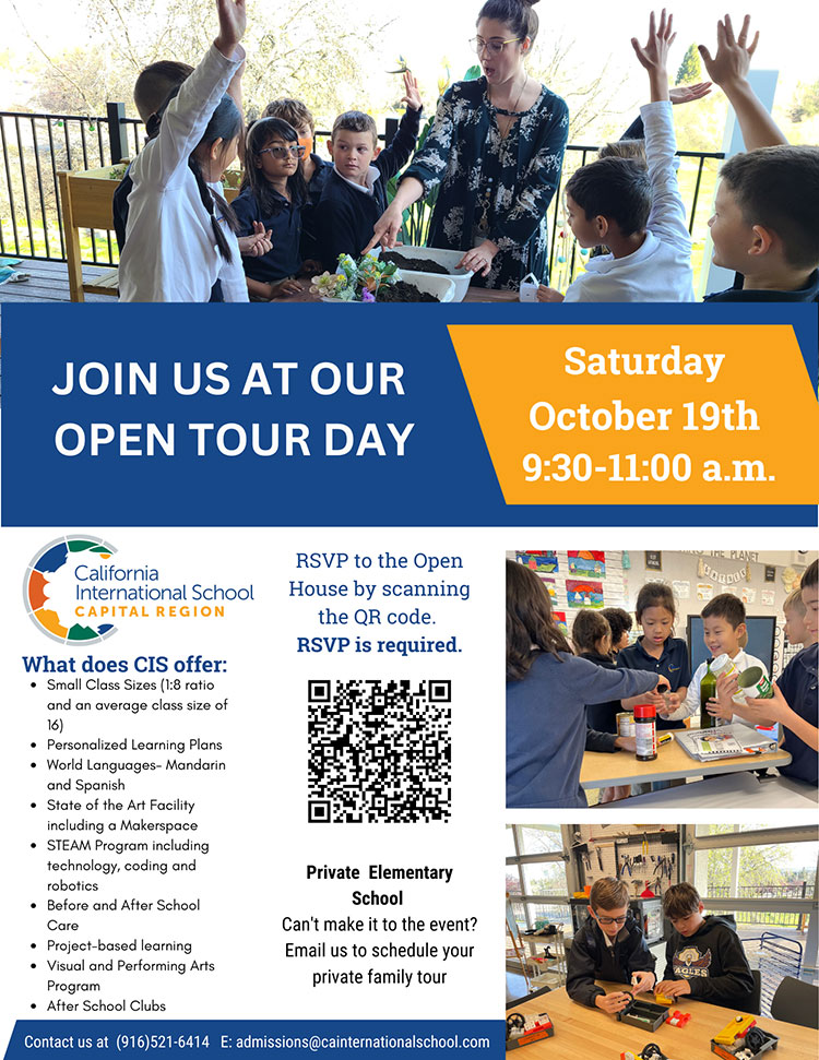 ca international school open house 2024