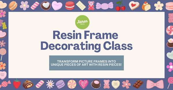 Resin Frame Decorating