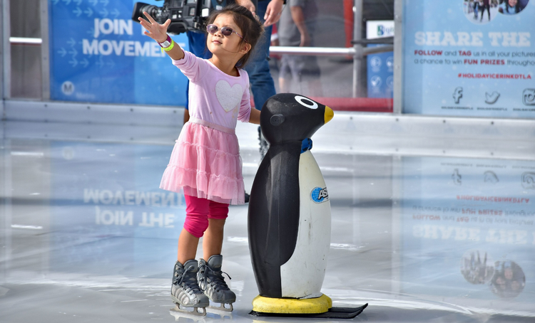 Holiday Ice Rink Pershing Square