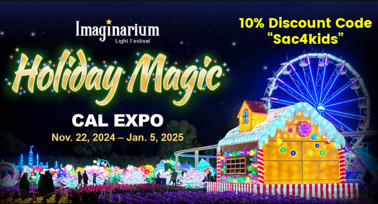 Holiday lights and events in Sacramento - Imaginarium 360